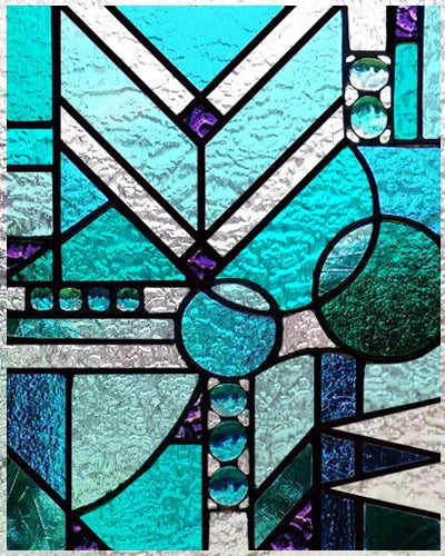 Customized Size Static Cling Frosted Stained Glass Window Films,Sun Catcher Print Photo for Bathroom Privacy Door Home Decor