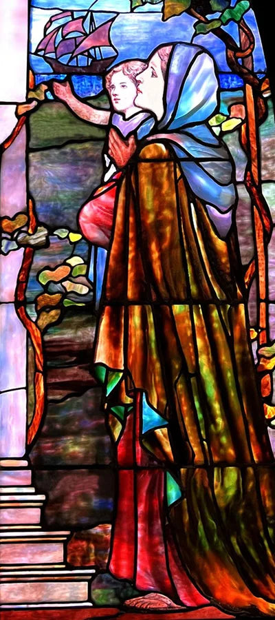 Custom size Window Stained Glass film Door sticker Christian Pictures Wall Stickers Glass decor church Jesus Poster