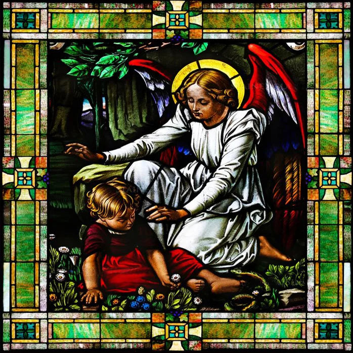 Window Film Frosted Stained Glass Films Customized Chris/Jesus/Mary Pictures,Church, Chapel Prayer Room Home Decor