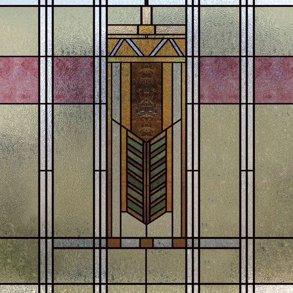 Window Film Frosted Stained Glass Films,Customized Art Design Prairie Static Cling Sticker,Home Decor Foil Window Treatment