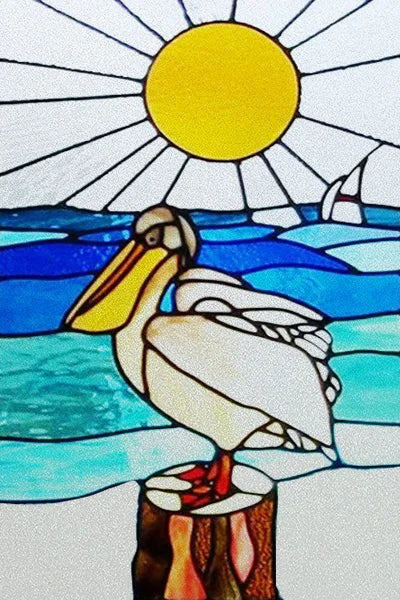 Window Film Frosted Stained Glass Films,Customized Privacy Static Cling,Flower Sun Fruit Fish Cat,Door Sticker,Office Home Decor