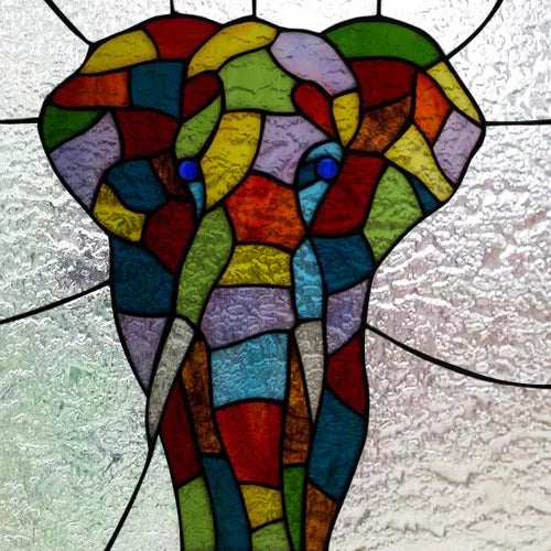 Custom Size 3D Matte Window Film, Stained Glass Decor, Window Sticker, Privacy Frosted Static Cling,Hom Decal, Animal Cat, Bird