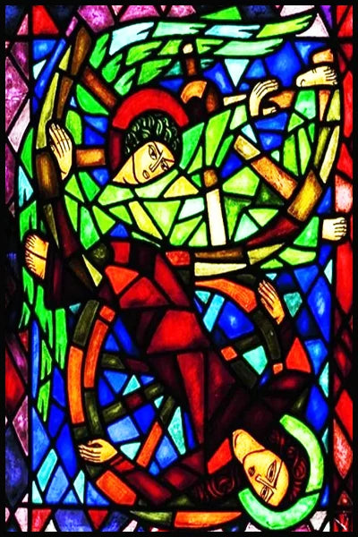 Window Film Stained Glass Stickers,Custom size Static Cling Church Style Privacy Films Door Sticker Kitchen Office Home Decor