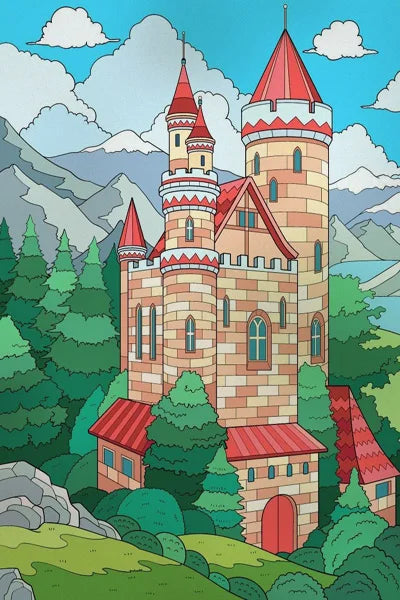 Custom Stained Glass Films Window Film Frosted Sticker Castle For Kitchen Bathroom Door Church Poster Home Decor