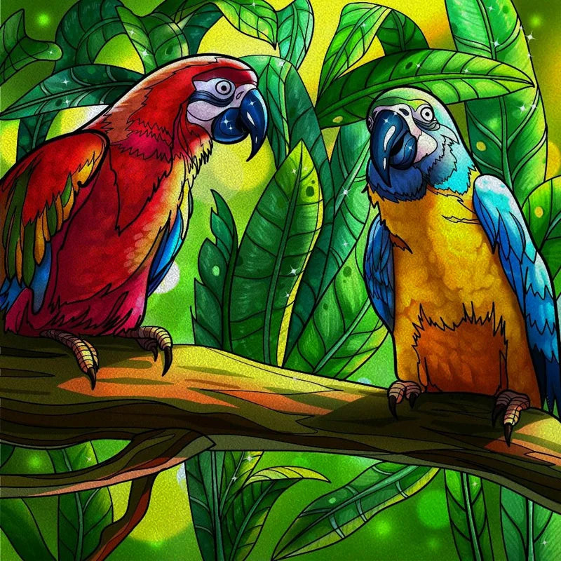 Window Film Frosted Stained Glass Films Static Cling Privacy Door Sticker Kitchen Office Home Decor Birds Peacock Customized