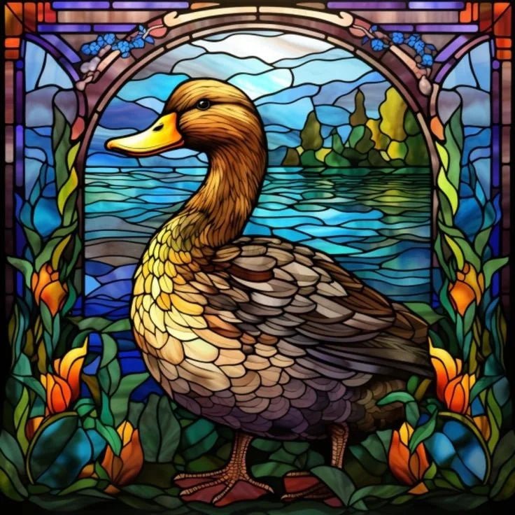 Custom size Window Film Stained Glass Films Frosted Privacy Static Cling Retro Bird Peacock Sticker Bathroom Skylight Decor