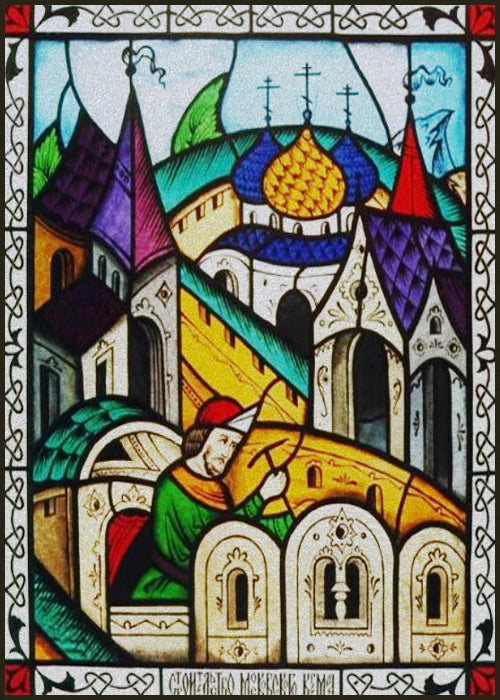 Window Film Stained Glass Stickers,Custom size Static Cling,Print Castle Church landscape Sailboat Sticker,Office Home Decor