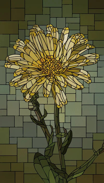 Frosted Stained Glass Window Film, Customized Art Deco Design, Flowers Static Cling Sticker,Home Decor Foil, Treatment