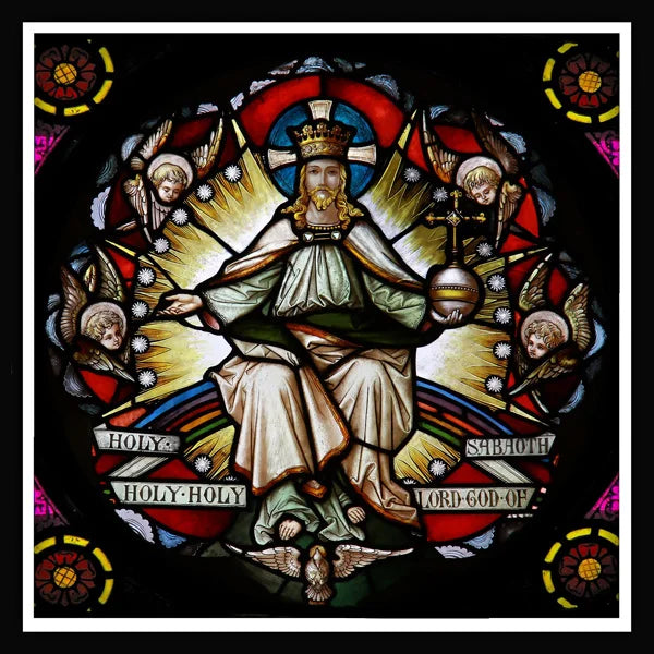 Custom Frosted Stained Glass Window Film, Static Cling ,Church Jesus Mary Angels Picture Stickers, Window Treatment, Home Decor