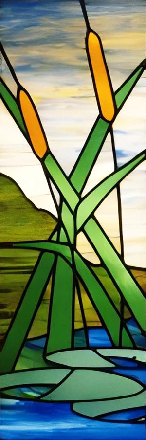 Custom Size Stained Glass Window Film,Frosted Privacy Static Cling,Retro Stickers,Kitchen Bathroom Door Home Decor