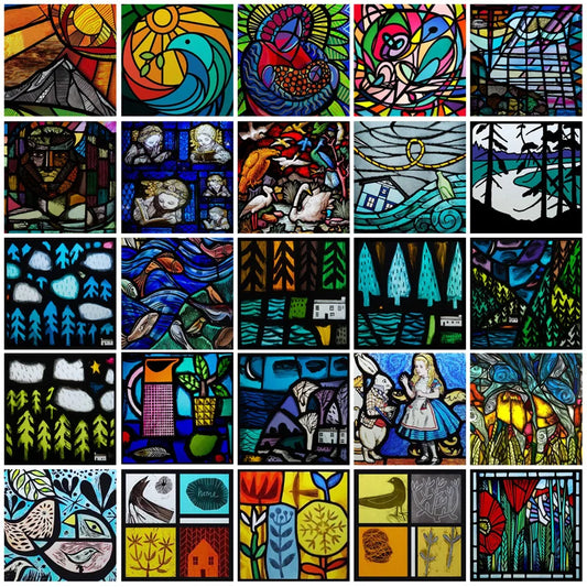 Window Film Frosted Stained Glass Films,Customized Art Deco Design Vintage Static Cling Sticker,Home Decor Foil Window Treatment