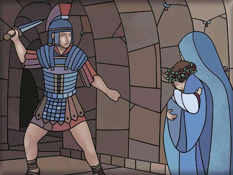 Custom Size Stained Glass Window Film, Frosted Privacy, Static Cling, Church, Mythological People, Transom Window, Home Decor