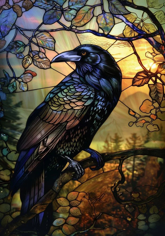 Customized Stained Glass Film Window Films,Static Cling Frosted Privacy Bird Eagle,Bathroom Kitchen Door Sticker