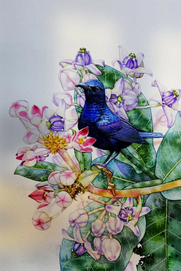 Frosted Stained Glass Window Film, Customized Decor Design, Flower Static Cling Sticker,Home Decor Foil, Treatment