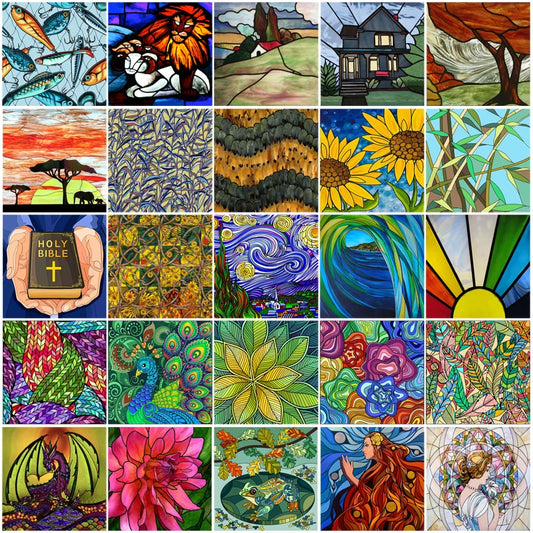 Window Film Frosted Stained Glass Films,Customized Art Decor Design Opaque Static Cling Sticker,Home Decor Foil Window Treatment