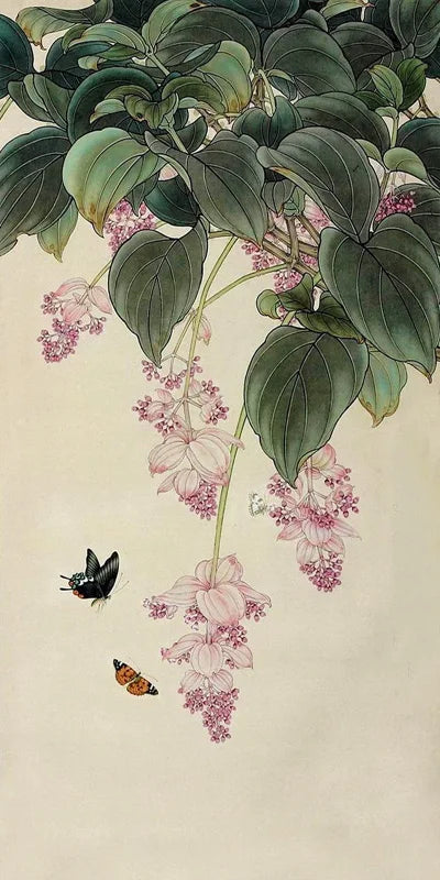 Stained Glass Films Static Cling Window Stickers Opaque Frosted Surface Bedroom Bathroom Decor Window Film Privacy Green Leaves