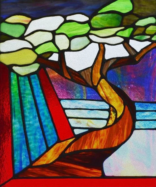 Custom size Glass Films Stained Glass Stickers Static Cling Frosted Privacy PVC Print Flower,Cat,Fish For Window Door Home Decor