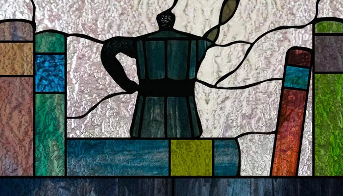 Custom Size 3D Matte Window Film, Stained Glass Decor, UV Window Sticker, Privacy Frosted Static Cling, Book Pattern for Glass