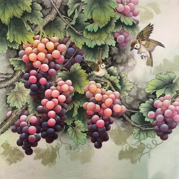 Custom size Glass Films,Frosted Decorative Window Film Grapes Design Static Cling Stained Glass Sticker,Custom fit Size or Shape