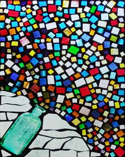 Customized Size Static Cling Frosted Stained Glass Window Films,Sun Catcher Print Photo for Bathroom Privacy Door Home Decor