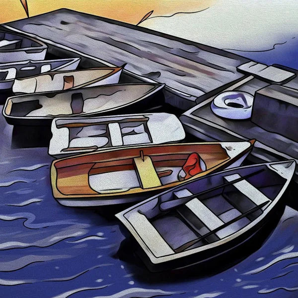 Frosted Stained Glass Window Film, Customized Ocean Boat Color, Static Cling Sticker,Home Decor Foil, Treatment