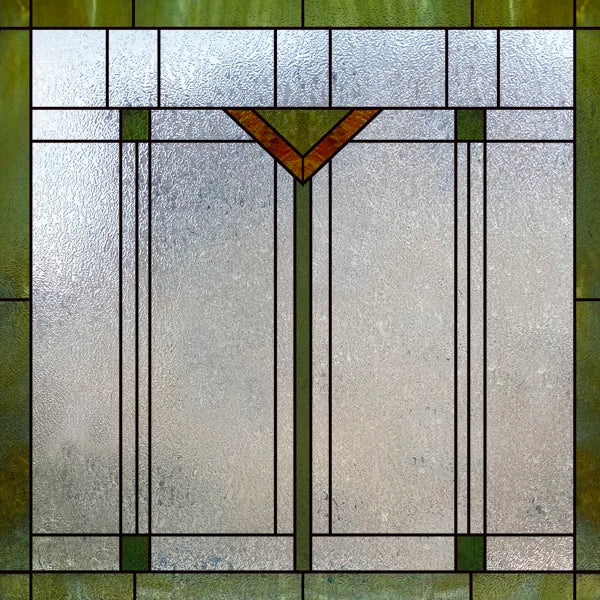 Window Film Frosted Stained Glass Films,Customized Art Design Prairie Static Cling Sticker,Home Decor Foil Window Treatment