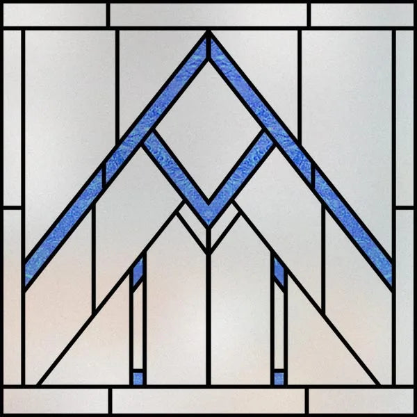 Custom size Window Film Stained Glass Films Square Window Sticker Retro Privacy Frosted Static Cling Home Decor  for Glass Door