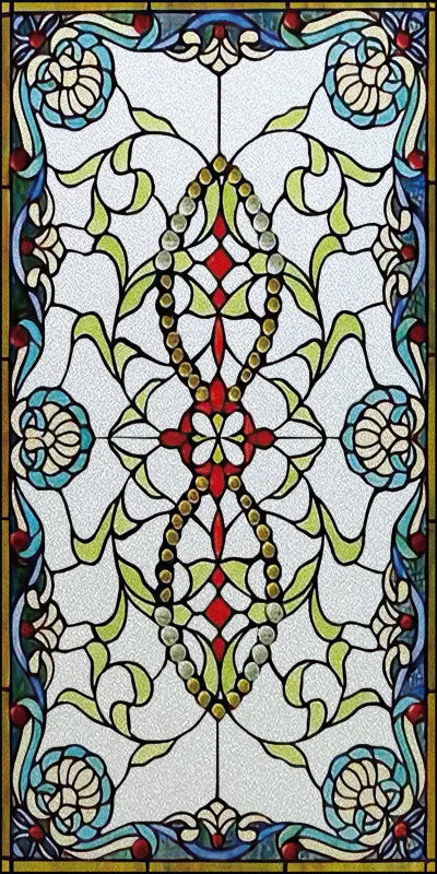 Window Film Frosted Stained Glass Films Church Static Cling Privacy Films Door Sticker Kitchen Office Home Decor Customized