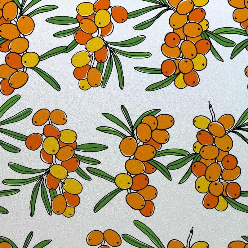 Window Film Frosted Stained Glass Films Customized Art Deco Design Leaves Static Cling Sticker,Home Decor Foil Window Treatment