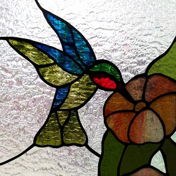 Custom size 3D Matte Window Film Stained Glass Decorative Uv Window Sticker Privacy Frosted Static Cling for Glass,Birds