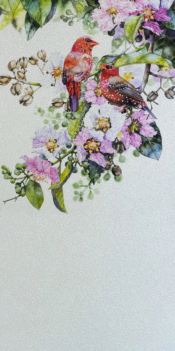 Frosted Stained Glass Window Film, Static Cling, Privacy Films, Flower Door Sticker, Kitchen, Office, Home Decor, Customized