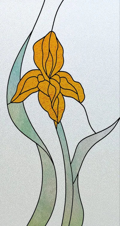 Window Film Stained Glass Stickers,Custom size Static Cling Rose,Flower Privacy Films Door Sticker Kitchen Office Home Decor