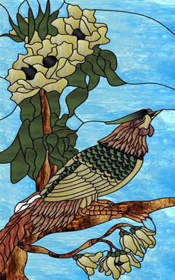 Custom Size Glass Window Film Static Cling Frosted Glass Films Stickers For Bathroom Kitchen Door Birds Heron Parrot Owl