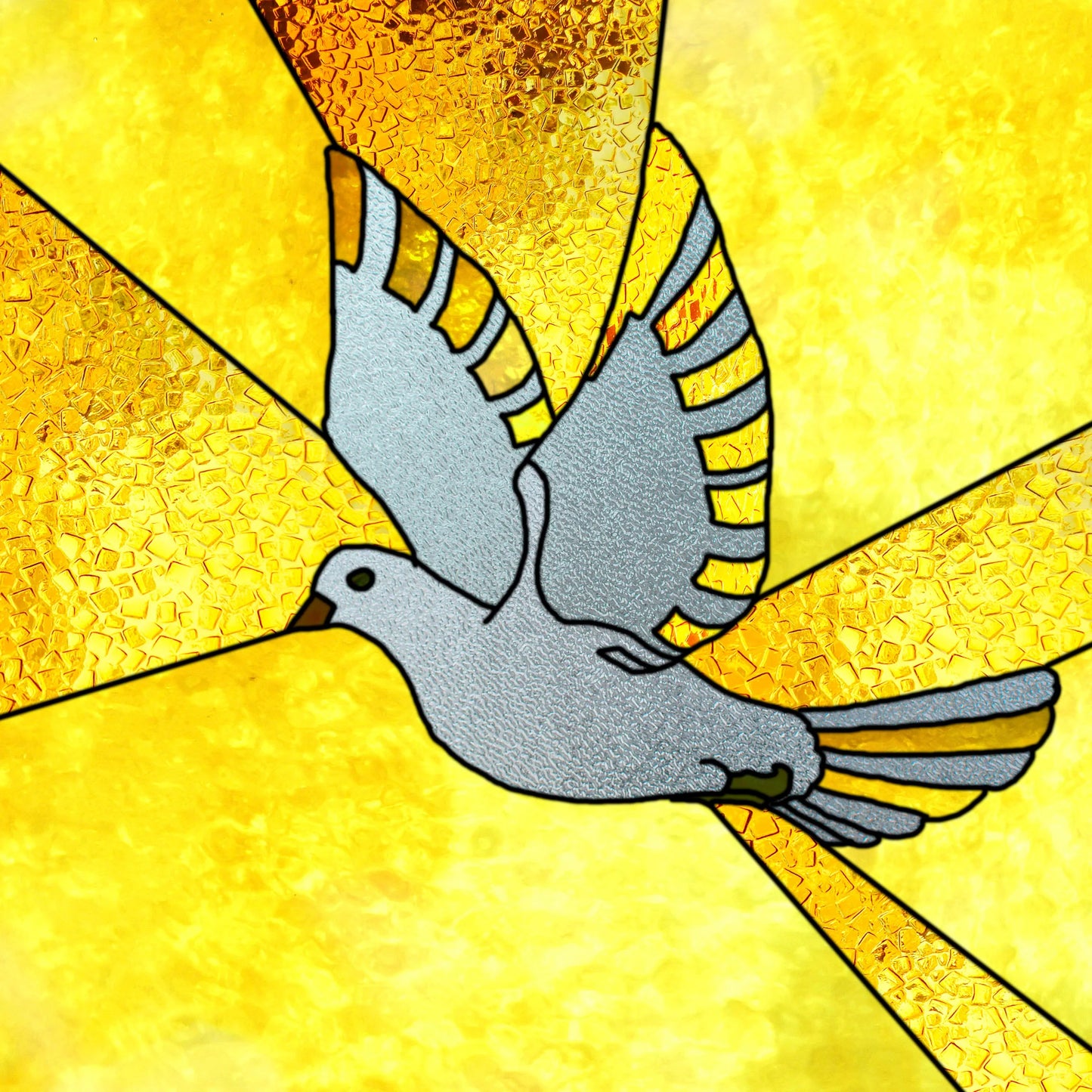 Window Film Stained Glass Films Static Cling Stickers for Bathroom Kitchen Office Home Decor,Birds Peacock,Heron,Owl,Custom size