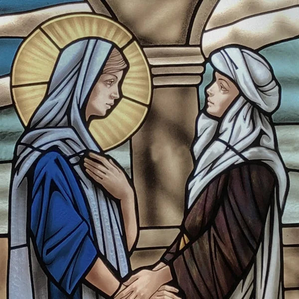 Custom Frosted Stained Glass Window Film,PVC Static Cling Films,Virgin Mary, Jesus Church Decor, Foil Stickers