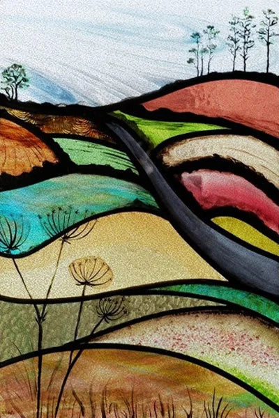 Custom Size Stained Glass Stickers,Static Cling,Frosted Privacy Print Tree, Window Door, Home Decor