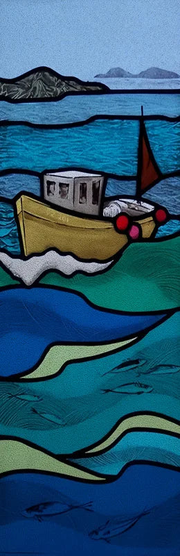 Custom size Window Film Stained Glass Films Frosted Privacy Retro European Tree Flower Colorful Door Sticker Shower Bathroom