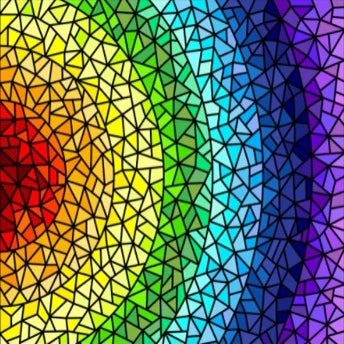 European Church Mosaic Stained Glass Films,Window Stickers Static Cling,Sun, Mosaic, Custom made to fit any Window Size or Shape