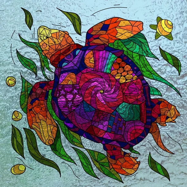 Window Film Frosted Stained Glass Films Customized,3D Frosted Static Cling Sticker,for Kitchen Garden Bedroom Door Home Decor