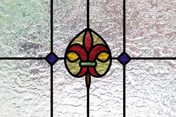 Custom Size 3D Matte Window Film, Stained Glass, Decorative UV Window Sticker, Privacy Frosted Static Cling, Home Decal