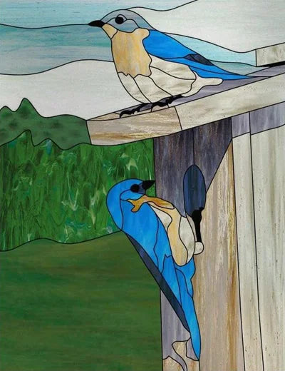 Custom Size Window Stained Glass Films,Bird,Peacock, Static Cling Stickers For Bathroom Bedroom Door Office Home Decor