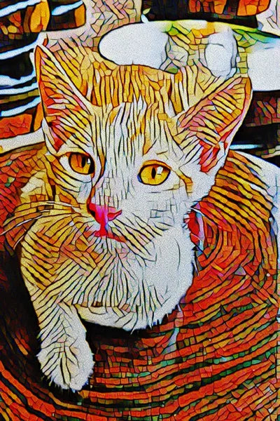 Customized Stained Glass Film Window Films Static Cling Frosted Sticker Japanese-Style Home Decor Cat  Cherry Blossom Poster