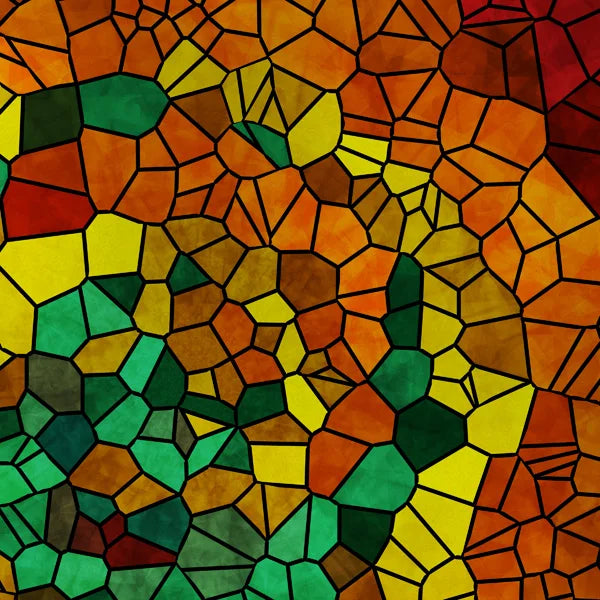 Stained Glass Window Film, Frosted Privacy Static Cling, Retro Stickers for Bathroom, Cabinet, Door, Home Decor, Skylight Covers