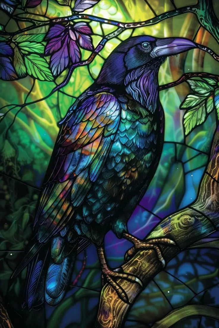 Customized Stained Glass Film Window Films,Static Cling Frosted Privacy Bird Eagle,Bathroom Kitchen Door Sticker