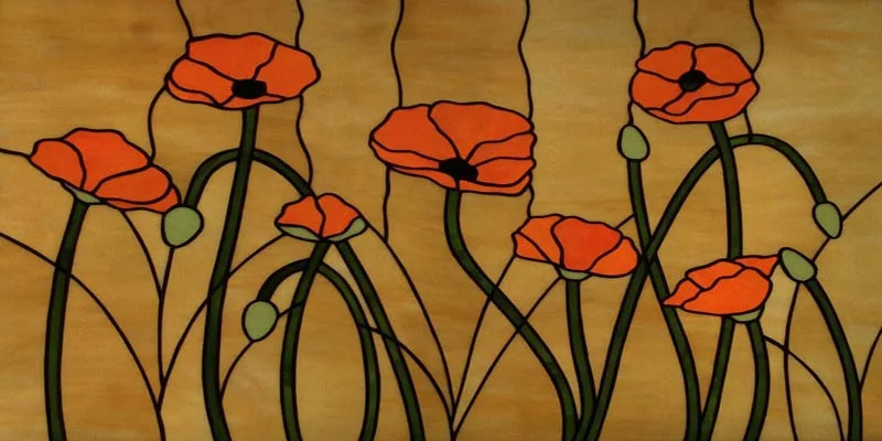 Custom Size Window Film, Stained Glass, Decorative Window Sticker, Privacy Frosted Static Cling, Home Decal