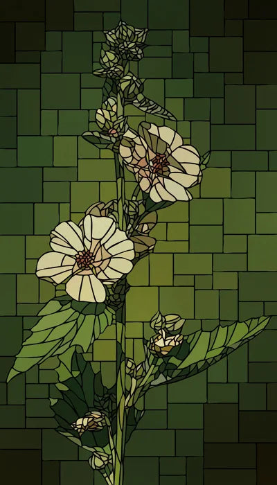 Frosted Stained Glass Window Film, Customized Art Deco Design, Flowers Static Cling Sticker,Home Decor Foil, Treatment