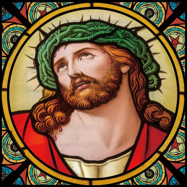 Custom Frosted Stained Glass Window Film, Static Cling ,Church Jesus Mary Angels Picture Stickers, Window Treatment, Home Decor