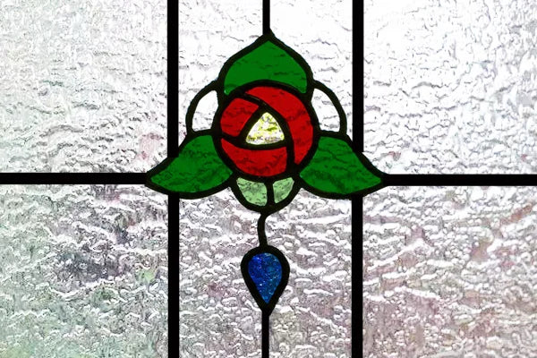 Custom Size 3D Matte Window Film, Stained Glass, Decorative UV Window Sticker, Privacy Frosted Static Cling, Home Decal