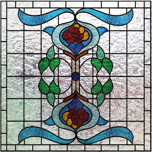 Window Film Stained Glass Films,Customized Art Deco Design,Birds Static Cling Sticker,Home Decor Foil,Window Treatment