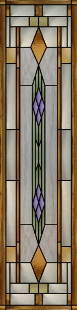 Custom Size Stained Glass Window Film, Frosted Privacy, Static Cling, Retro Matte,Door Sticker, Bathroom, Office, Home Decor